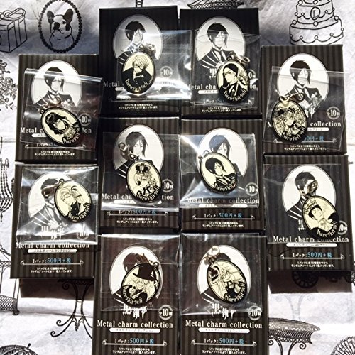 Amazon.co.jp: 黒執事 メタルチャームコレクション セバスチャン Amazon.co.jp: 黒執事 メタルチャームコレクション セバスチャン